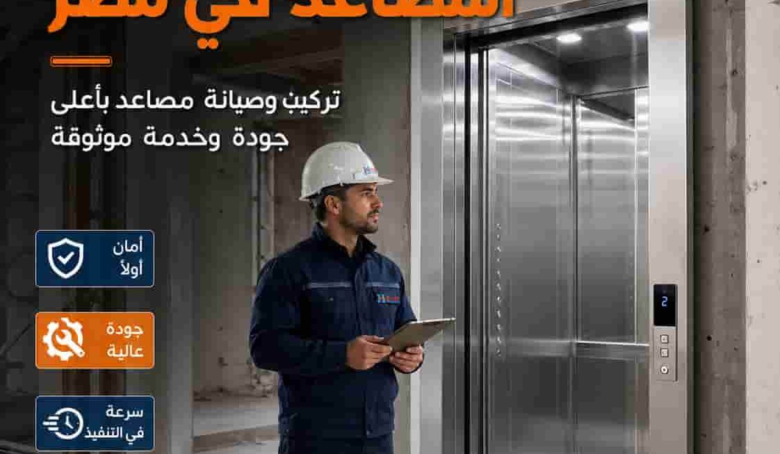 أفضل شركات المصاعد في مصر تبدأ بالأمان | هاي ليفت ايجيبت